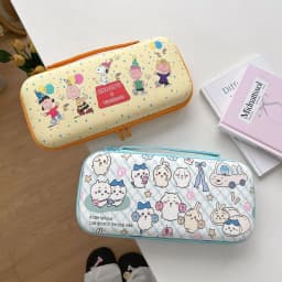 Cartoon Leather Switch2 Storage Bag, Nintendo NS2 Game Console Hand-held Lanyard Bag, Switch2 Storage Box