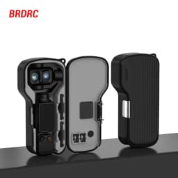 BRDRC Carrying Case for DJI Pocket 4P Camera Storage Box Protective Case ABS Hard Shell Lens & Screen Guard Accessories