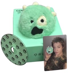 In Stock Cortis Ball Plush Doll Kpop Album Color Outside The Lines Mint Green Fluffy Collectible For Kpop Fans
