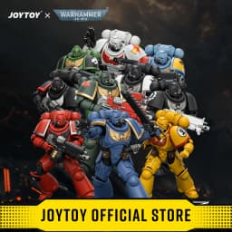 JOYTOY Warhammer 40,000 1/18 Action Figures Ultramarines Intercessor with Bolt Rifle, Bolt Pistol and Chainsword
