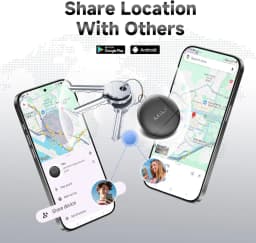 Smart Bluetooth Tags Compatible with Google Find Hub App Android (only) Item Locator Tracker Tags for Suitcases/Luggages
