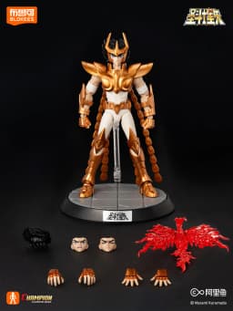 BLOKEES Original Saint Seiya Gemini Shaka Shun PISCES Aphrodite Andromeda CHAMPION CLASS Action Figure Assembly Model Toys Gift