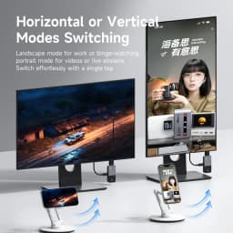 Hagibis Wireless USB C Transmitter and Receiver Kit HDMI Video Extender Mirroring Dongle for Phone Tablet Laptop Monitor Samsung