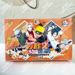 KAYOU Genuine Naruto Cards T4W9 T4W8 Booster Box Anime TCG Rare SE BP CR MR Ninja World Fight Chapter Collection Kids Toy Gift