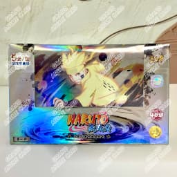 KAYOU Genuine Naruto Cards T4W9 T4W8 Booster Box Anime TCG Rare SE BP CR MR Ninja World Fight Chapter Collection Kids Toy Gift