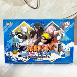 KAYOU Genuine Naruto Cards T4W9 T4W8 Booster Box Anime TCG Rare SE BP CR MR Ninja World Fight Chapter Collection Kids Toy Gift