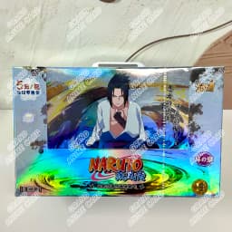 KAYOU Genuine Naruto Cards T4W9 T4W8 Booster Box Anime TCG Rare SE BP CR MR Ninja World Fight Chapter Collection Kids Toy Gift