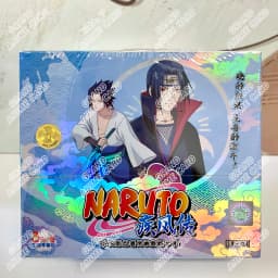 KAYOU Genuine Naruto Cards T4W9 T4W8 Booster Box Anime TCG Rare SE BP CR MR Ninja World Fight Chapter Collection Kids Toy Gift