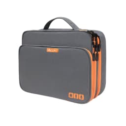 Multi Layer Electronic Accessories Organizer, Storage Handbag with Front Pocket Travel Cable Organizer Large Capacity for iPad