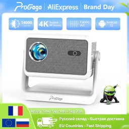 PROGAGA PG370 MAX 1080P Full HD Projector For Movie WiFi Android Projector Smart TV Home Theater 700ANSI Portable Video Beamer
