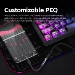 FiiO JA11 USB Type C to 3.5mm Earphone/Headphone Adapter USB C Cable USB C to 3.5 Audio Aux Cable For IOS Android