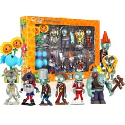 Plants VS Zombies 2 Playset Cactus Peashooter Coconut Cannon Genuine Game Scene Figure Ornaments Soft Silicone Birthday Gift boy