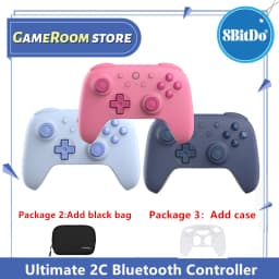 8BitDo Ultimate 2C Bluetooth Controller for Switch 2 Wireless Gamepad with Hall Effect Joystock for Nintendo Switch,OLED Console