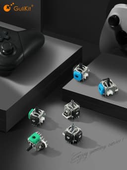 GuliKit Anti-Drift TMR Joystick for PS4 Xbox Series Gamepad for Switch Pro PS5/PS5 Edge Controller Game Accessories Replacement