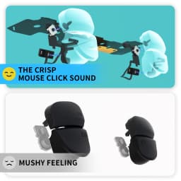 eXtremeRate Whole Clicky Kit for ps5 Controller BDM-030 Shoulder Face Dpad Buttons, Custom Micro Switch Clicky Kit Mouse Click