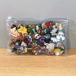 500/1000 PCS Enamel Badges Random Badges Personalized Metal Pins For Backpack Clothes Bag Hat Decor Jewelry Accessories