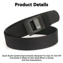 TUSHI Belt Hard Tactical Belt for Men Metal Automatic Buckle IPSC Gun Belt 1100D Nylon Military Belt Outdoor Sports Girdle Male