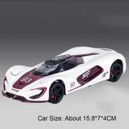 1:32 Hellcat Tomahawk Model Toy Supercars Alloy Diecast Sound Light Doors Opened Pull Back Simulation Sports Car Toys for Kids
