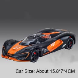 1:32 Hellcat Tomahawk Model Toy Supercars Alloy Diecast Sound Light Doors Opened Pull Back Simulation Sports Car Toys for Kids