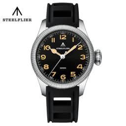 STEELFLIER Official SF741 Classic Quartz Wristwatches Souvenirs Sapphire Mirror VH31 Mute 200M Waterproof Luxury Luminous Watch
