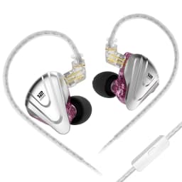 KZ ZSX Terminator Metal Headphones 5BA + 1DD Hybrid 12-driver HIFI Bass headphones In-ear monitoring and cancellation