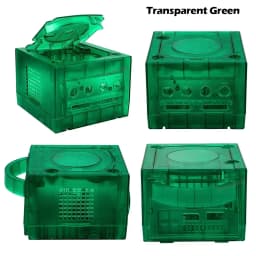 8 COLORS Ice Blue Transparent Housing Replacement Shell Case For Gamecube NGC DOL-001 and DOL-101 Game Console Gaming Accssories