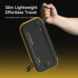 Hagibis Carrying Case for Switch 2 PU Leather Bag Portable Travel Pouch Case With10 Game Cartridges for NS2 Accessories Bag