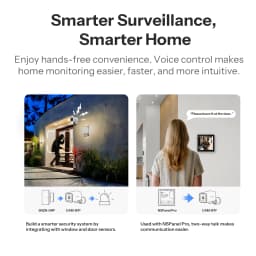 SONOFF CAM-B1P Outdoor Smart Security Camera 2K HD With AI Human Detection IP65 Weatherproof 180° Pan Control Alexa Google Home