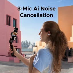 UGREEN ClipBuds Open Ear Wireless Headphones Bluetooth Earphones ANC Dual-feedback Active Noise Cancellation, 32 Hours Playtime