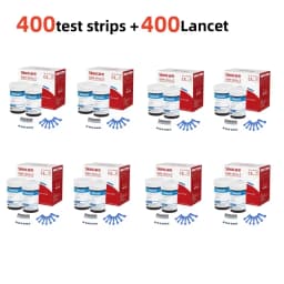 Sinocare Safe Accu2 Blood Glucose Meter Blood Sugar Test Kit Diabetes Home Glucometer with 50pcs Strips or only strips