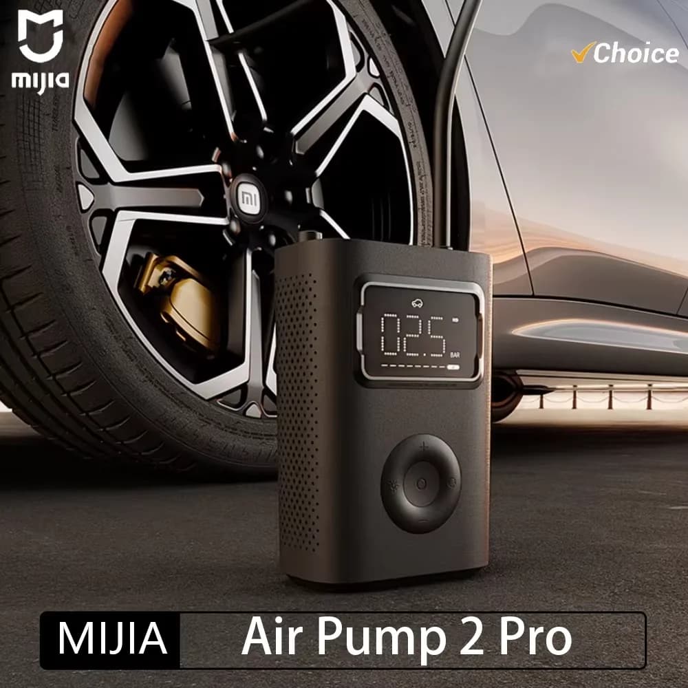 New MIJIA Air Pump 2 Pro Portable Electric Air Compressor Mi Inflatable Treasure 150psi High Pressure Motorcycle Car Soccer