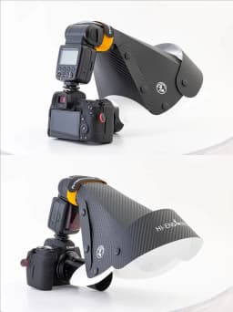 Guage Universal Hoof Cover Flash Diffuser Softbox Speedlight Reflector Snoot Camera Accessories for Macro Lens Shooting