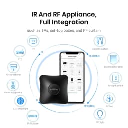 Broadlink RM4 PRO With EU/UK/US Plug IR RF wifi UNIVERSAL Remote Control Hub Smart Home Automation TV AC Fan Compatible