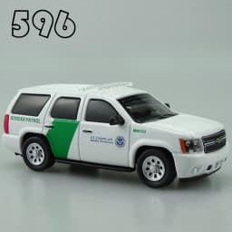 596 1/64 Chevrolet Impala River Fire Department Yukon Caimaro NYPD Car Alloy Motor Vehicle Diecast Metal Model Kids Toys Boys