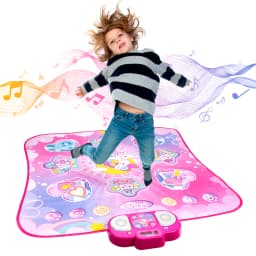 Kids Electronic Dance Mat Dancing Blanket Double Players Mode with 9 Levels Kid Floor Music Blanket Educational Toys Kids Gifts