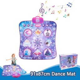 Kids Electronic Dance Mat Dancing Blanket Double Players Mode with 9 Levels Kid Floor Music Blanket Educational Toys Kids Gifts