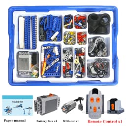 STEM 9686 Educational Set Technical Simple and Motorized Building Blocks School Students Learning Power Function Bricks Kids Toy