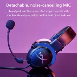 Major 4 Gaming Headset Hi-Fi 7.1 Surround Sound/Detachable Mic/USB Sound Card For PC PS Cloud 2 Wired Gaming Headphone