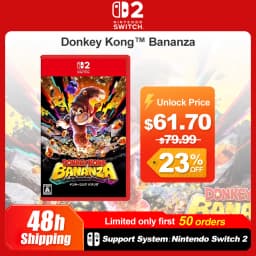 Nintendo Switch 2 Donkey Kong Bananza Juegos Games Deals 100% New Original Physical Game Card Support 1-2 Players for Switch 2
