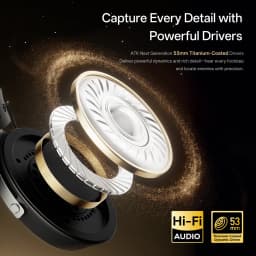 ATK N9 Game Headset Three Mode Wireless Headworn PS5 PC Gaming Headset Microphone Virtual 7.1 Surround Noise Reduction Headset