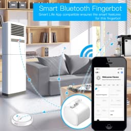 RSH Finger Robot Switch Button Pusher for Tuya Smart Life Fingerbot Wireless Switch Bot APP Control Pusher USB Gateway Optional