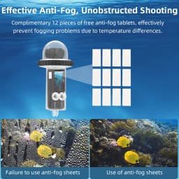 BRDRC 40M Waterproof Case For DJI Osmo Pocket 3 Camera Underwater Diving Housing Cover Protective Shell Surf Accessories