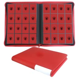 1600-Pocket PU Card Binder, 16-Pocket Anti-Scratch Album, Sports Game Card Collector Book, Perfect Holiday & Birthday Gift