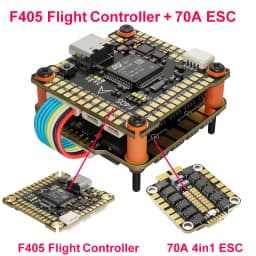 F405 F405HD / F7 F722 Flight Controller / F4 V3S Plus FC + 60A 4in1 BLheli_S ESC Stacks 30.5*30.5mm For RC FPV Racer Drone