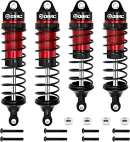 Esilun RC Oil Shock Absorber Damper for Traxxas Slash 2WD Hoss Rustler 4X4 VXL Slash 4X4 Bandit Nitro Stampede 1/10 Accessories