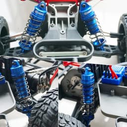 Esilun RC Oil Shock Absorber Damper for Traxxas Slash 2WD Hoss Rustler 4X4 VXL Slash 4X4 Bandit Nitro Stampede 1/10 Accessories