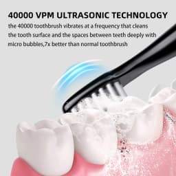 Electric Toothbrush Fine Branch Sonic Toothbrush Hollow Cup Motor Home Travel Toothbrush IPX7 Waterproof Electric Brush