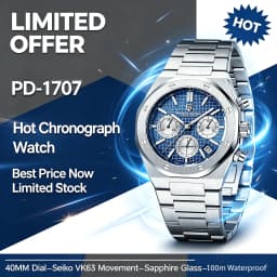 Pagani Design 2026 New Vk63 Fashionable Men V2 Quartz Chronograph Luxury Sapphire Stainless Steel Waterproof Sport 20Bar Luminou