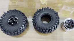 4pcs 1.9 in Wheel Tires for 1/10 TRX4 TRX6 SCX10 II 90046 SCX10 III AXI03007 Gen7/8 D90 VS4-10 RC Crawler Car