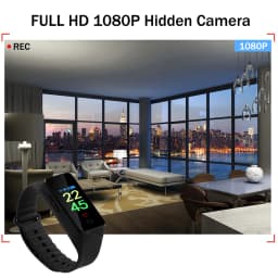 Bracelet Camera Recorder Watch Recorder Watch HD Noise Reduction Voice Activated Wristband Camera Recorder Bracelet for Meeting